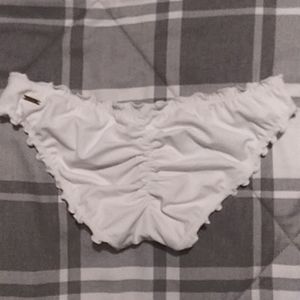 Victoria's Secret ruffle cheeky swim bottoms